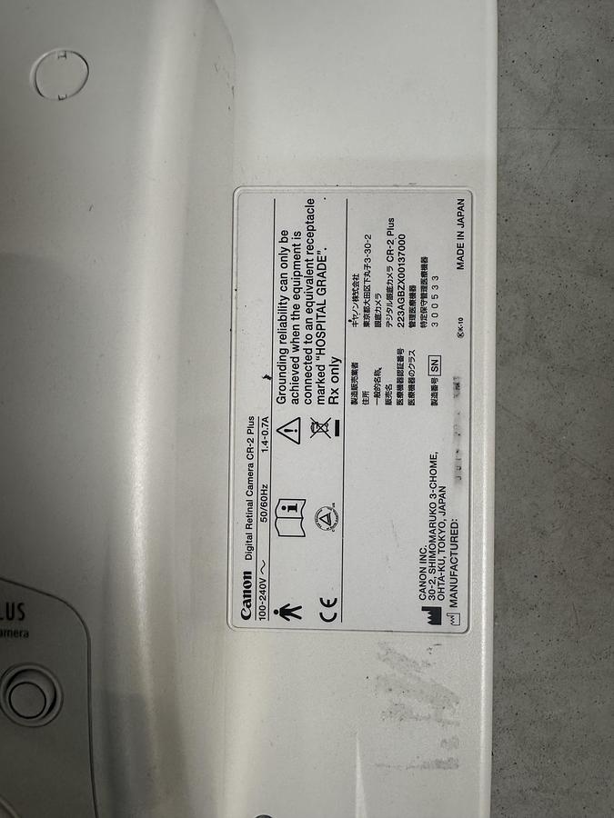 Used Canon CR-2 plus