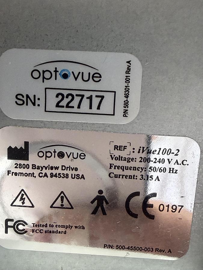 Refurbished 2013 Optovue Ivue 100-2