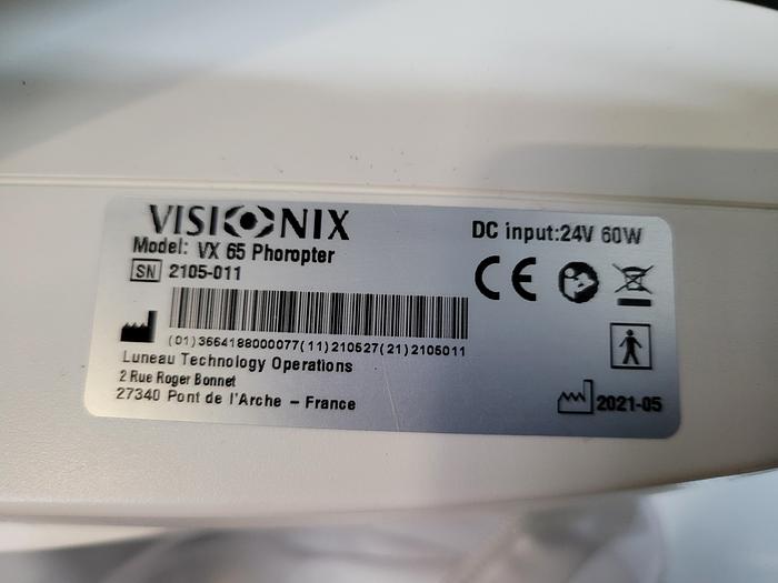 Demo 2021 Visionix  VX-65
