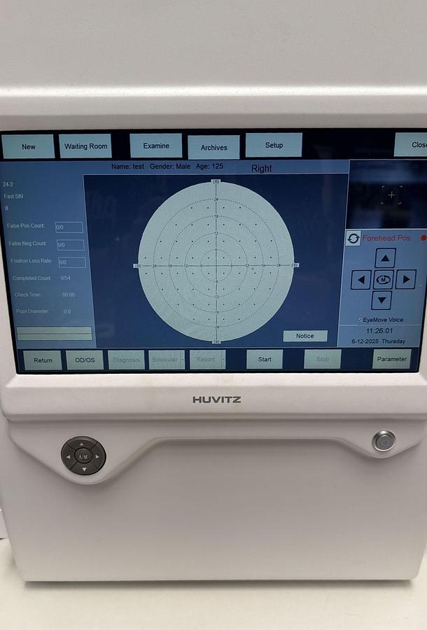 Demo 2022 Huvitz HVF-100