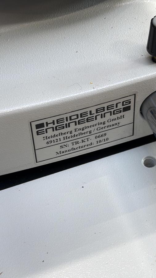 Refurbished 2010 Heidelberg Engineering SPECTRALIS OCT with GMPE