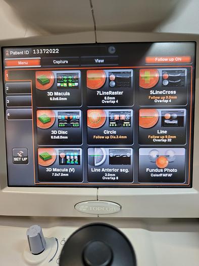 Refurbished 2011 Topcon 3D OCT-2000 FAplus