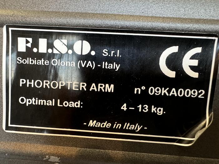 Used 2013 F.I.S.O With Slitlamp SL-500 and visionix phoropter