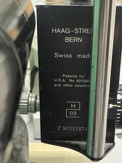 Refurbished Haag-Streit BM900