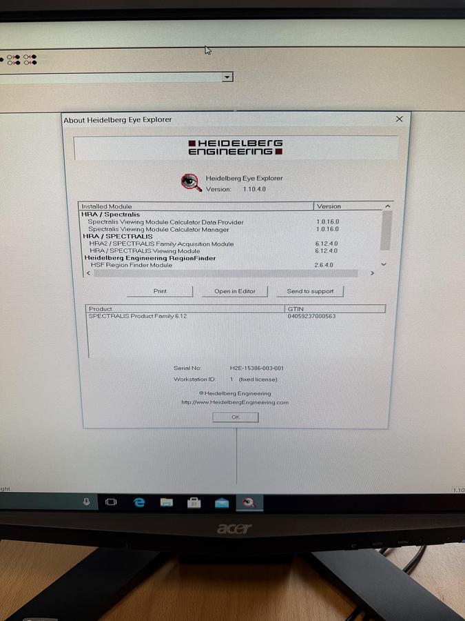 Refurbished 2008 Heidelberg HRA-2 Angiograph