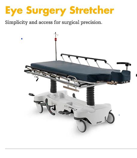 Used Stryker Eye surgery stretcher