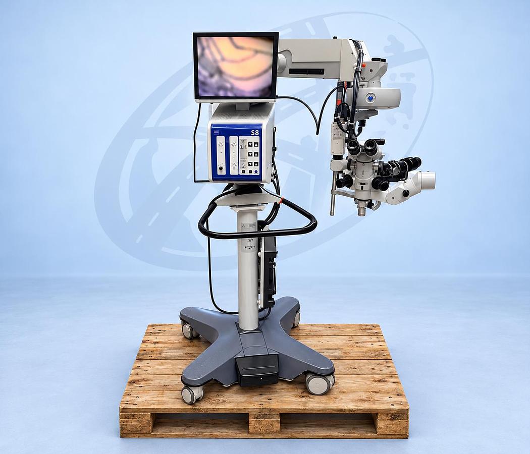 Refurbished ZEISS OPMI VISU 210 with S88 Floor Stand