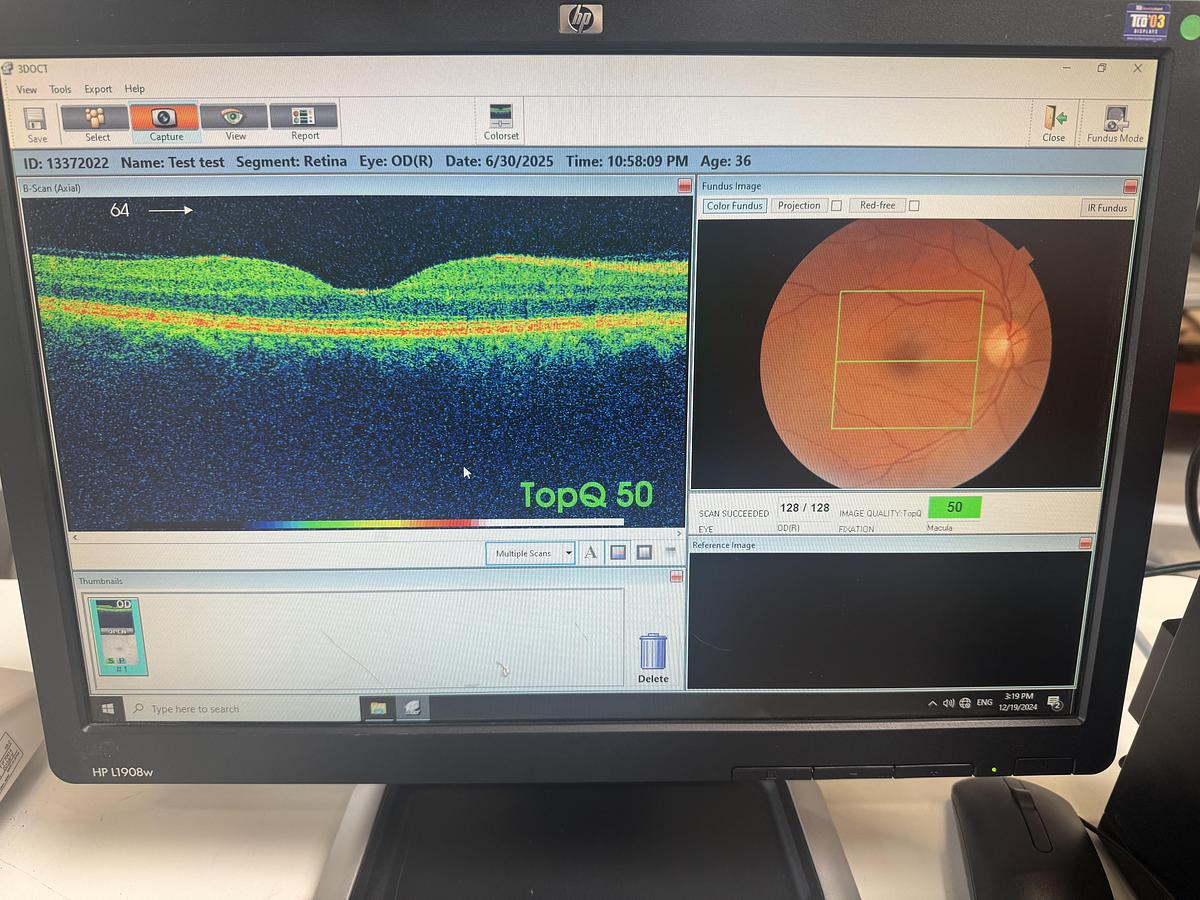 Refurbished 2013 Topcon 3D OCT-1 Maestro 1