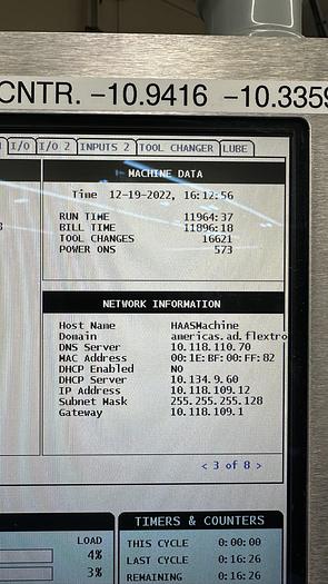 Used 2014 HAAS UMC-750 5-Axis CNC Vertical Machining Center *** Low Hours***