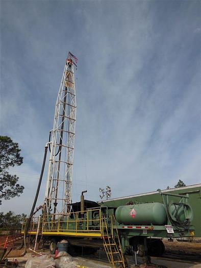 Used 1981 Layne-Ark Table Drive Drill Rig