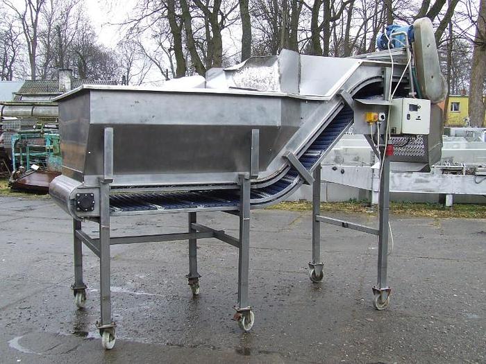 Used Bunker with a modular threshold conveyor - 1.000 mm