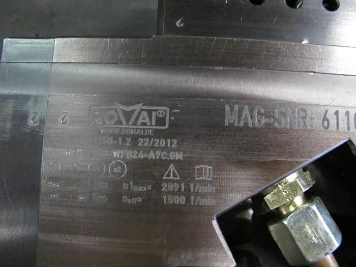 Gebraucht Angetriebenes Werkzeug VDI 40 Romai W7 - VDI 40- WFB 24 - A7C. GM