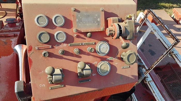 Used 1987 Pacific 4 Axle Carrier Style Oilfield Pump / Kill Truck