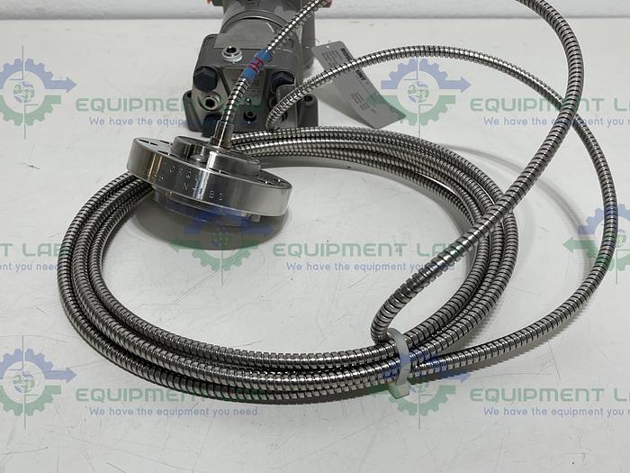 Rosemount 3051 Pressure Transmitter w/ Stainless Steel, Cord Flush Flanged Seal