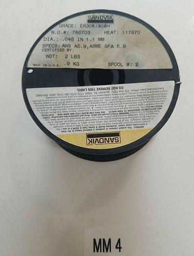*NEW* Sandvik Stainless Steel Welding Wire.045 1.1mm ER308/308H AWS A5.9