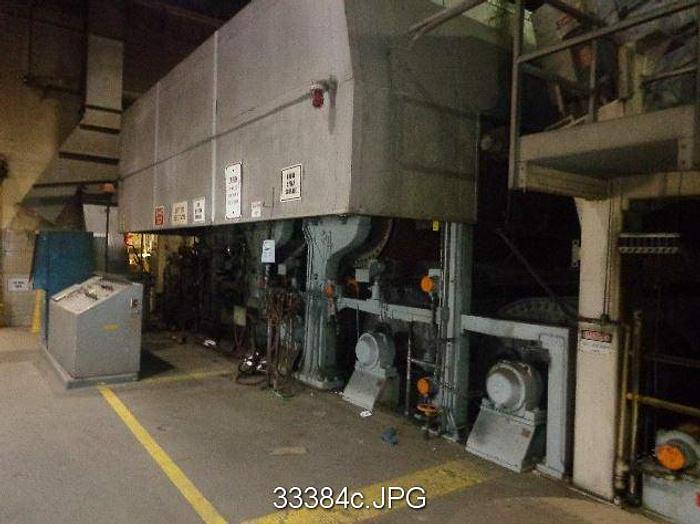 Used (60) Allis Chalmers Dryer Can Section, 60" Diameter, 155" Face #33384