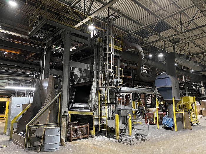 Used WHEELABRATOR 34 SUPER II TUMBLAST MACHINE (On Hold)