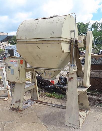 Used 24" x 36" PAUL O. ABBE PEBBLE MILL WITH DRY DISCHARGE SHROUD