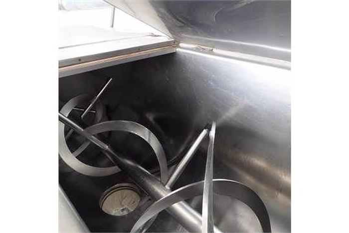 Used Mixer, Ribbon, 15 CF, S/st, Double Ribbon,Mixer, Ribbon, 15 CF, S/st, Double Ribbon, #S741410