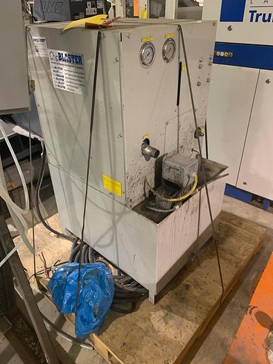Used CHIP BLASTER M30-70 HIGH PRESSURE COOLANT SYSTEM
