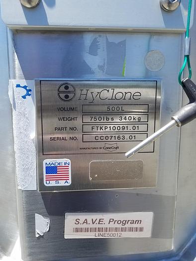 Used Tank, 130 Gallon, 316 S/st, Jkt, Fermenter, #S743071