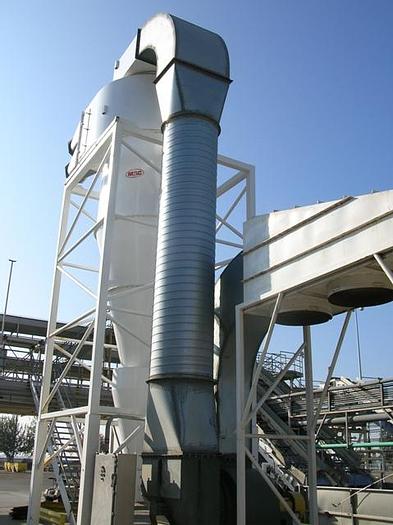 Used Separator, Cyclone, MAC, Super Vac, 26,000 CFM, 40 HP, #A739876