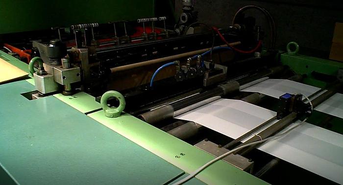 Used 1994 Elba SA-90 - T-shirt film bag welding machine - 2 lanes