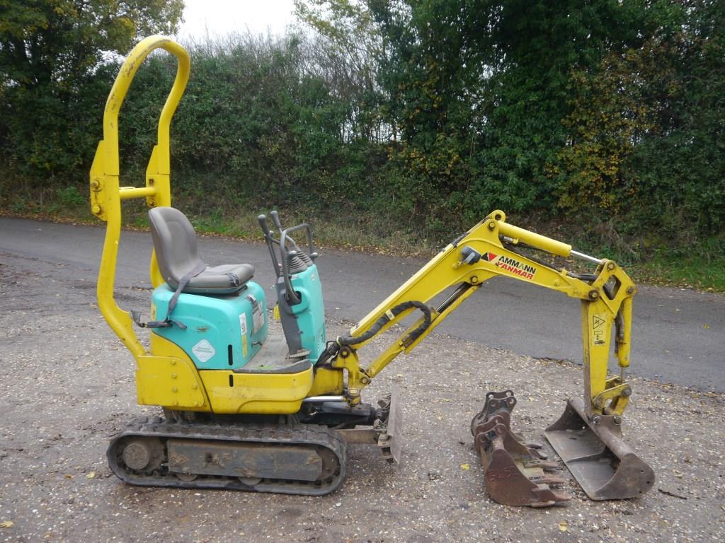 Used Yanmar SV08-1 Mini Digger
