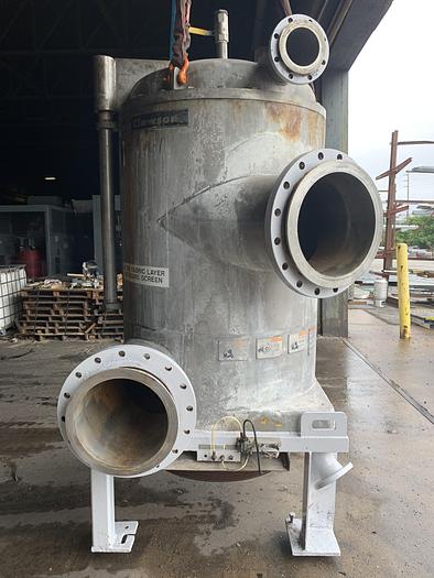 Used BLACK CLAWSON MODEL UV-500 PRESSURE SCREEN S/S 1995 75HP