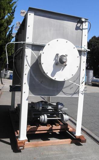 Used Mixer, Ribbon, 150 CF, S/st, 50 HP,Mixer, Ribbon, 150 CF, S/st, 50 HP, #S741841