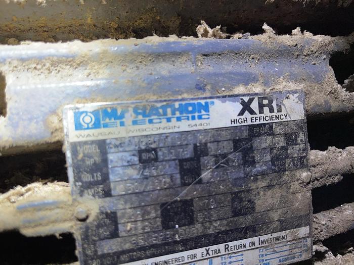 Used GOULDS MODEL 3175 6X8X14 PUMP AND DRIVE 30HP