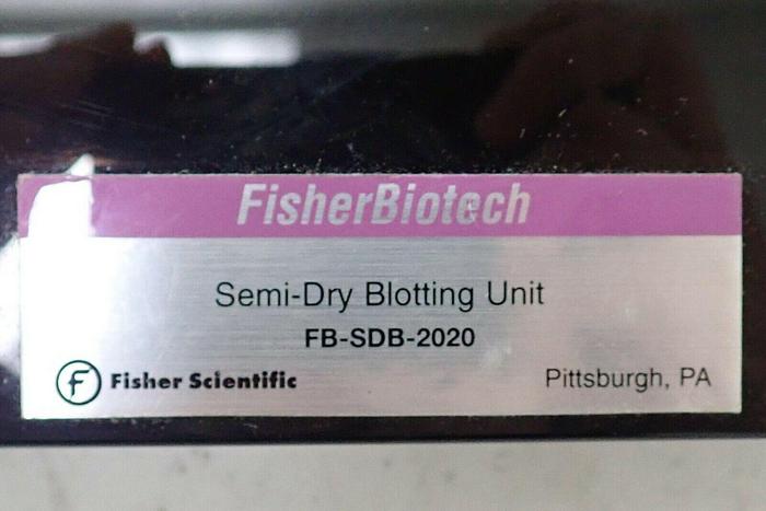 Used Fisher Scientific FisherBiotech FB-SDB-2020 Semi-Dry Blotting Unit