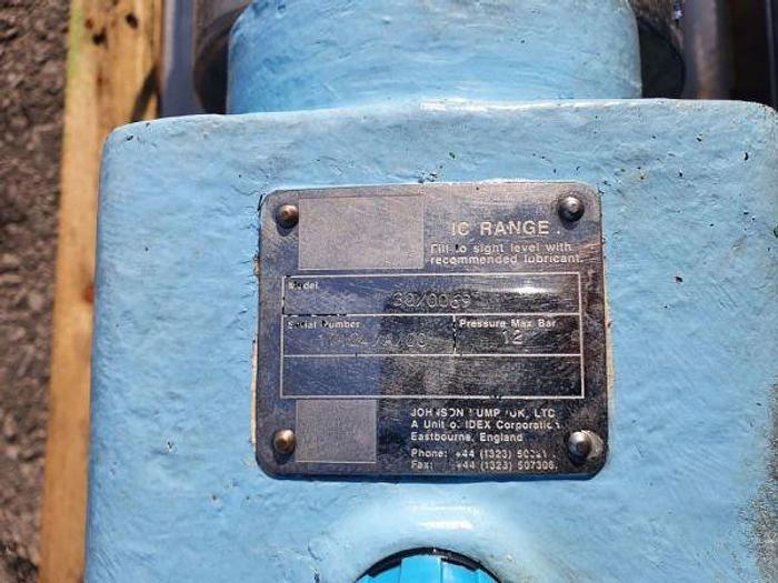 Used Johnson IC Range 2" Rotary Lobe Pump