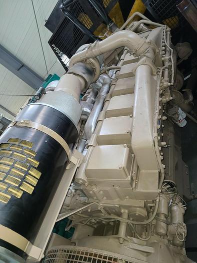 Used Cummins KTA50-G3 very low hours generator sets.