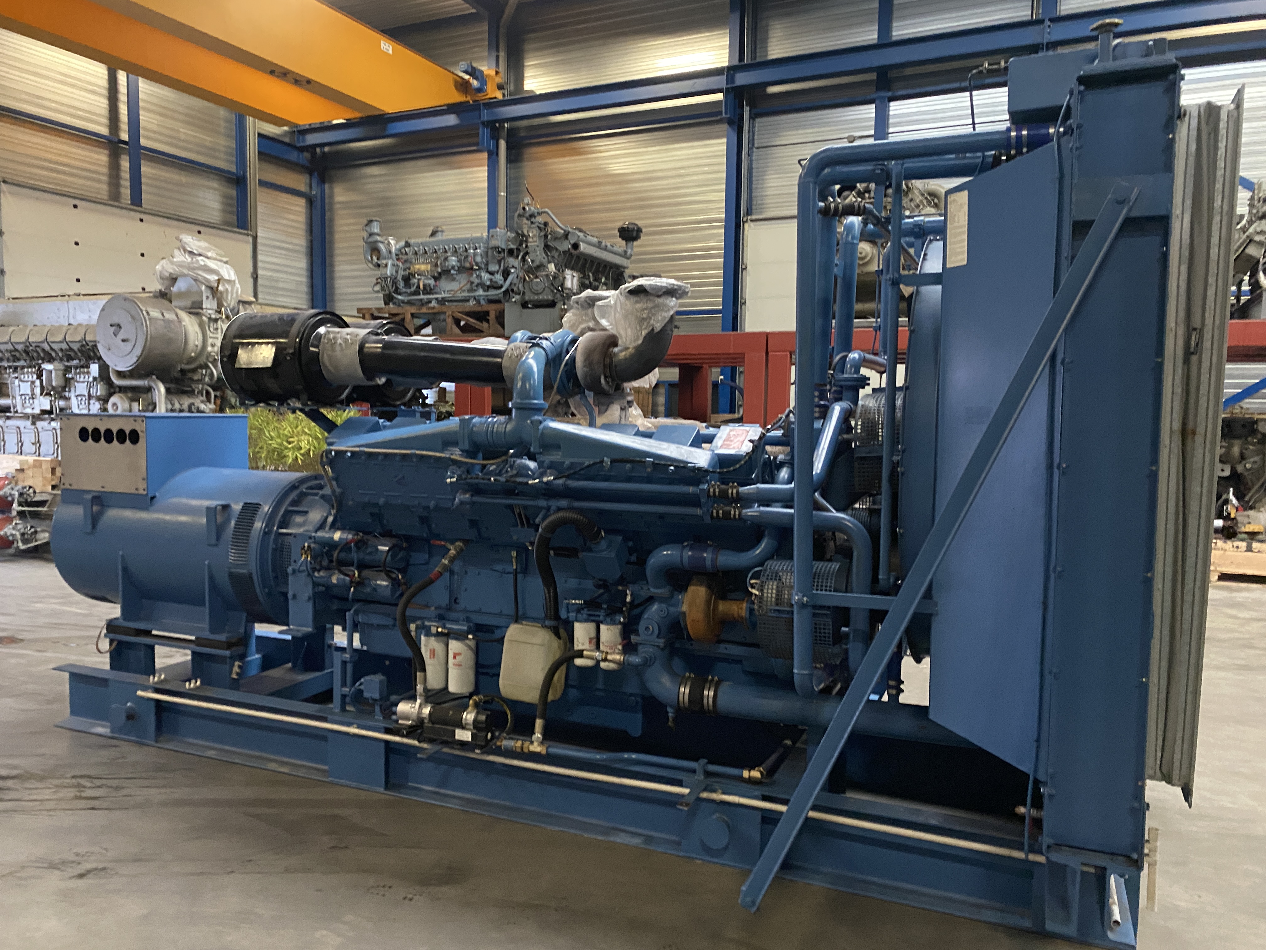 Used 1998 CUMMINS KTA50-G7 / MARELLI DIESEL GEN.SET 1300 KVA