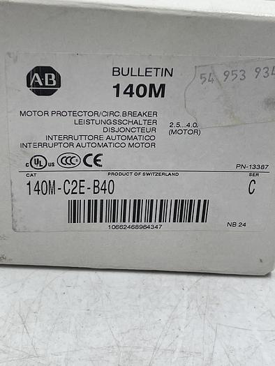 Allen-Bradley 140M-C2E-B40 Ser C