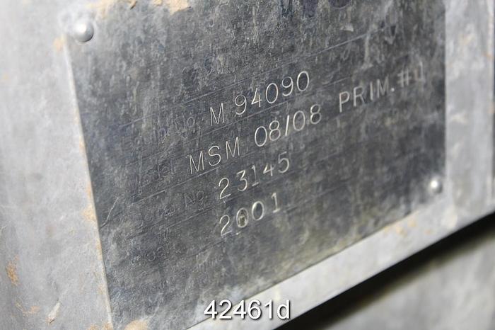 Used Voith MSM 08/08-IRR Primary Course Pressure Screen #42461