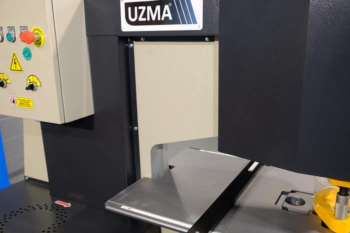 Used UZMA 65 ton Hydraulic Punching machine 625mm throat