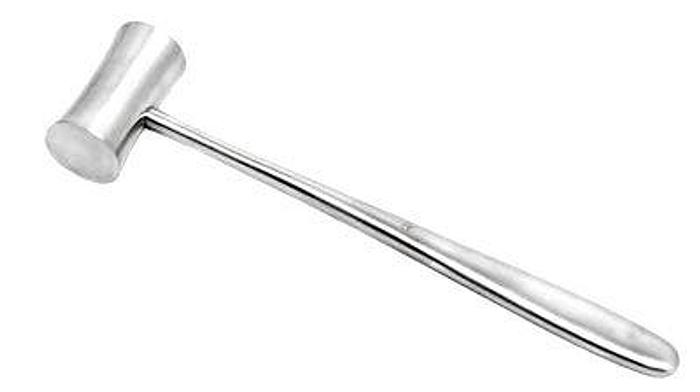 Used Mallet Bone Steel Williger 24mm Diameter Head Weight 260G Length 260mm