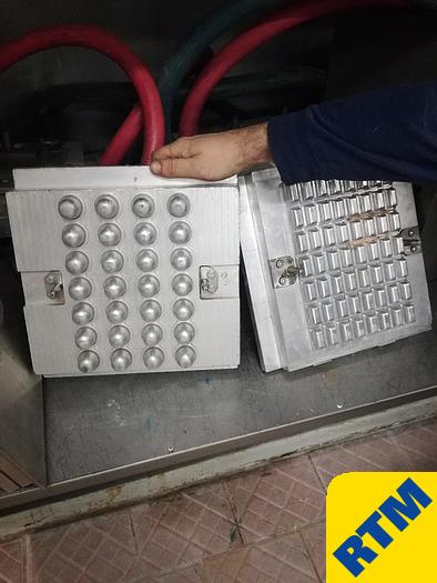 Used Frozen Cone Chocolate Moulding Line