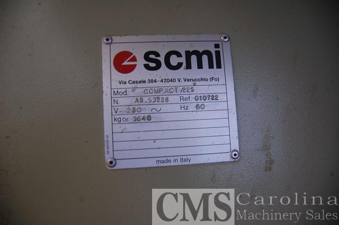 Used SCM Compact 22 4 head moulder