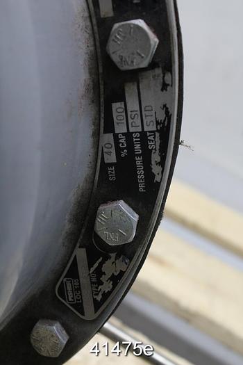 Used Fisher 2" Steam Valve, With 1098-EGR Actuator #41475