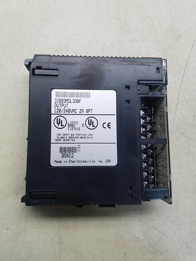Used GE FANUC OUTPUT MODULE IC693MDL330F