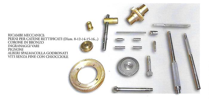 Ricambi Homag Ima Stefani spare parts bordatrici squadre doppie squadrabordatrici