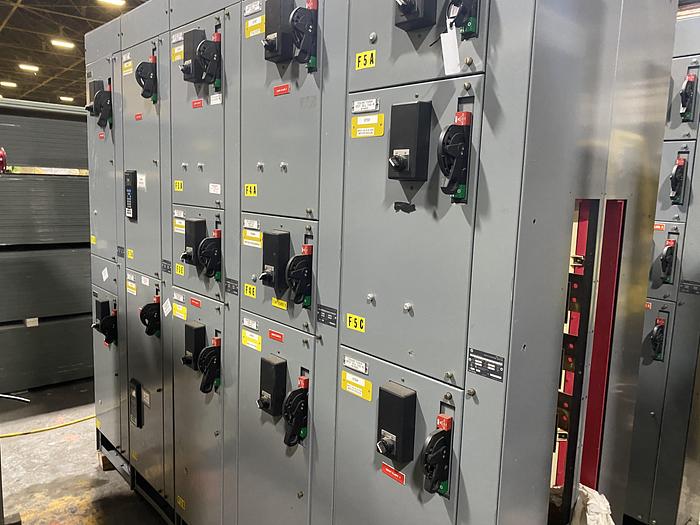 Used ALLEN BRADLEY CENTERLINE SERIES MCC SECTION