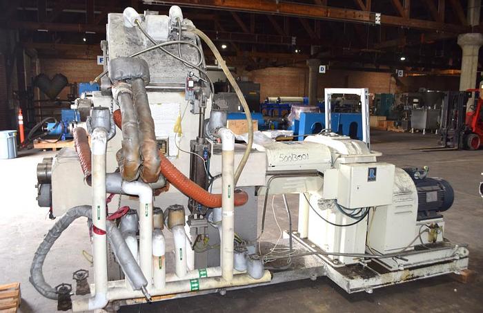 Used 15 GALLON ROSS AMK CLASS V DOUBLE ARM MIXER EXTRUDER - S/S - JACKETED