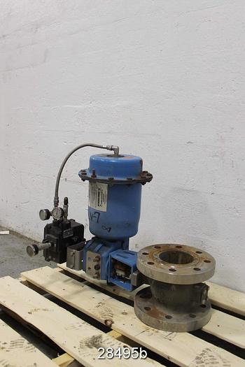 Used Neles Jamesbury R210b04ccjk 4.5" V- Ball Valve, Cg8m #28495