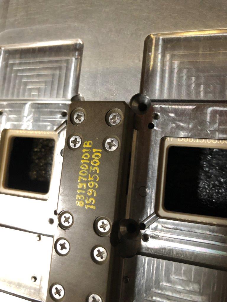 Used Delta Edge DE8000 20lds SOIC .300 WSO Test Handler Change Kit