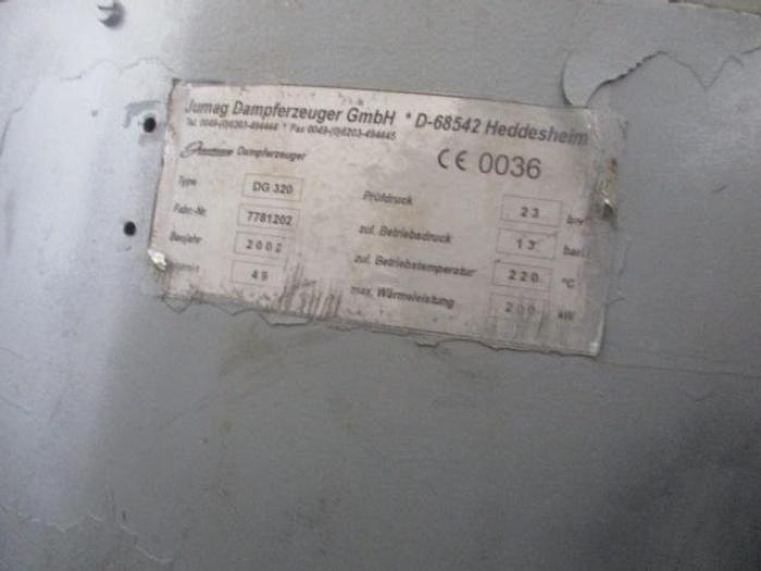 Gebraucht 2002 Jumag Dampferzeuger Schnelldampf