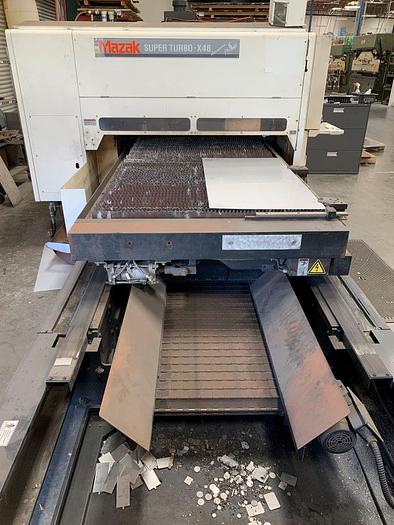 Used 2011 - 1300 Watt Mazak Super Turbo X-48 Champion CNC Laser